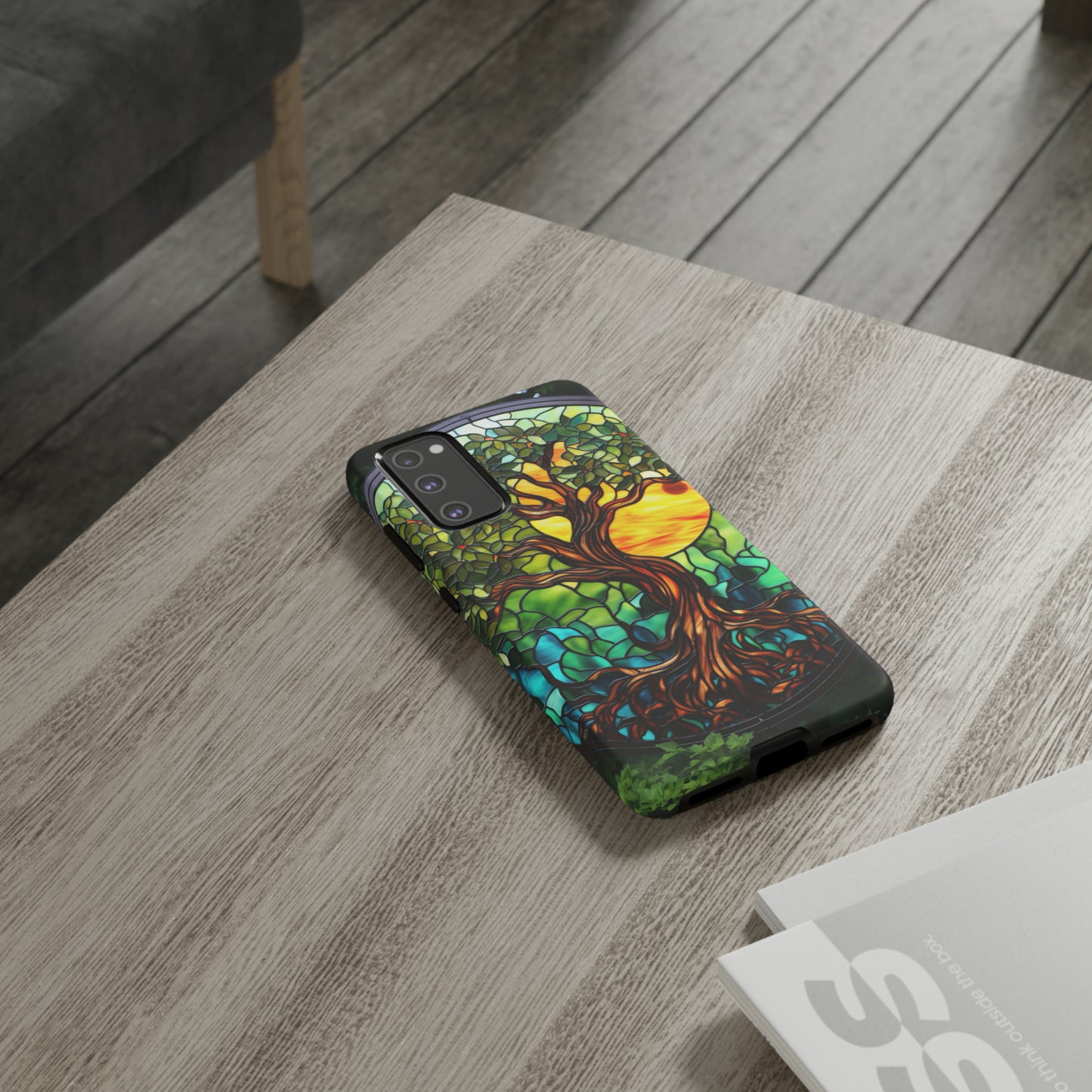 Stained Glass Mosaic Tile Phone Case