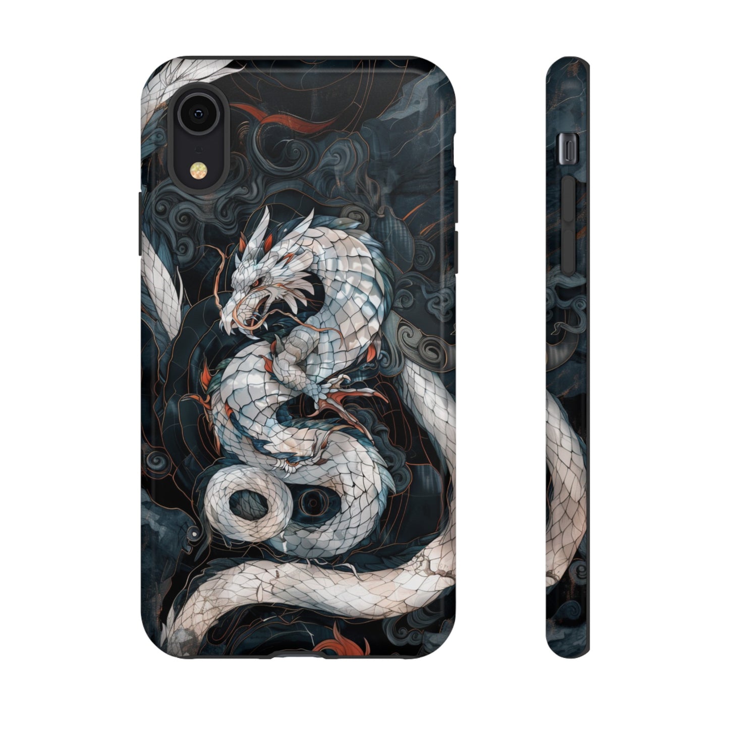 Year of the Dragon Stained Glass Illusion Phone Case