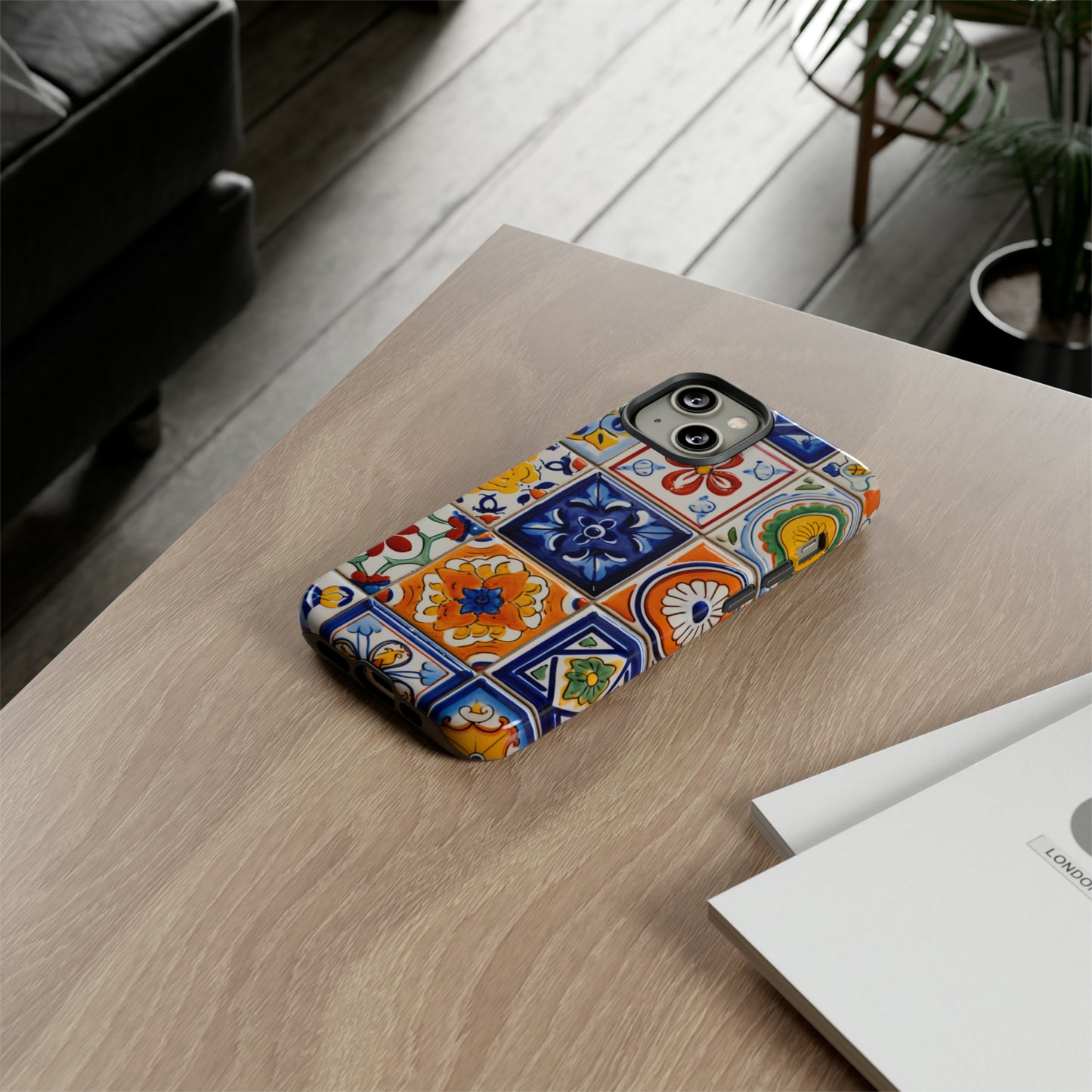 Mexican Talavera Tile Phone Case