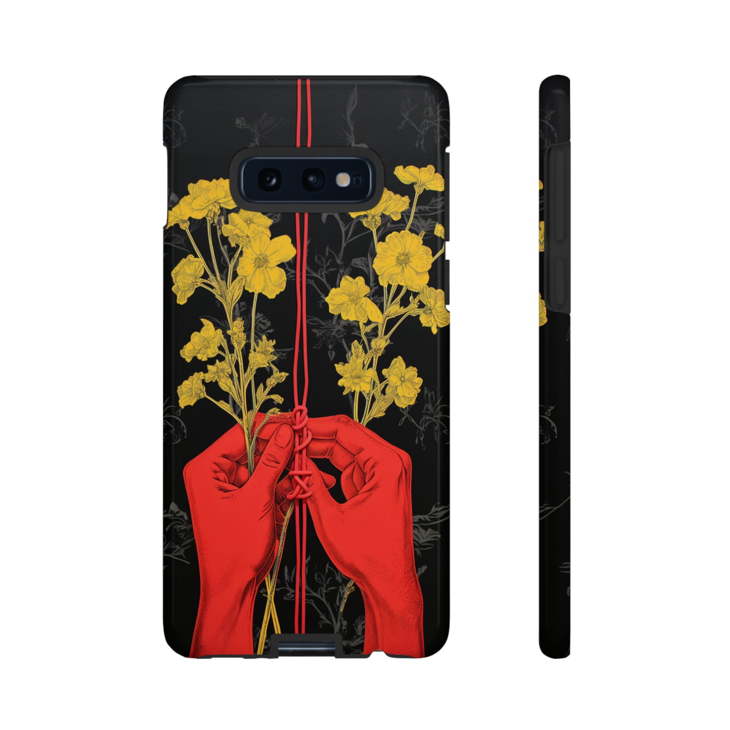 We Are All Connected Floral Phone Case