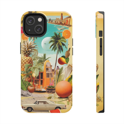 Durable Tough Case with Lively Summer Design