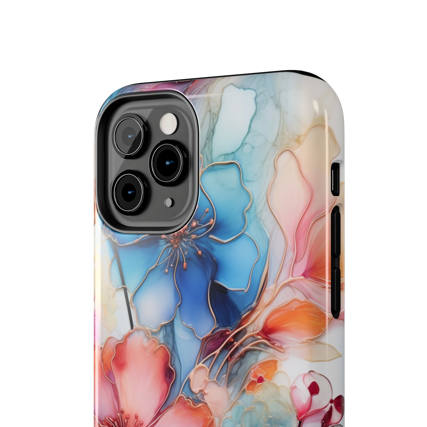 Marbled Watercolor iPhone Case | Embrace the Mesmerizing Multicolor Art