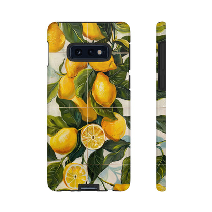 Mediterranean Lemon Italian Tile iPhone 14 Case