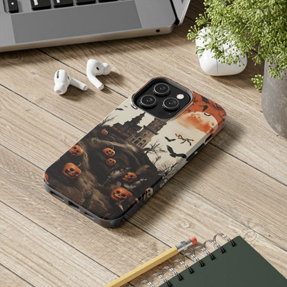 Creepy Halloween iPhone Case | Embrace Spooky Style and Haunting Ambiance