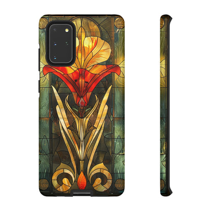 Art Deco Stained Glass floral Phone Case