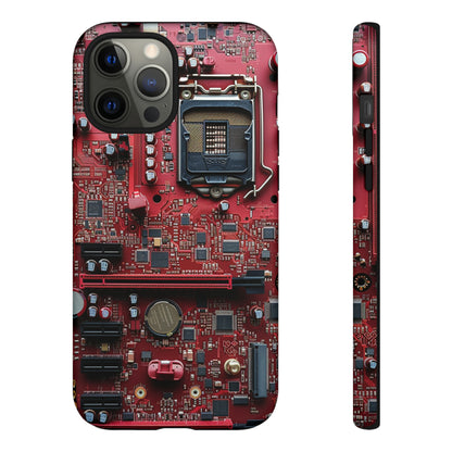 Open Circuit Naked Motherboard Technology Phone Case