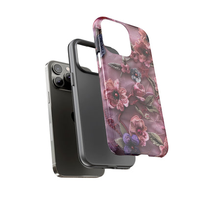 Coquette Aesthetic Floral Art Phone Case