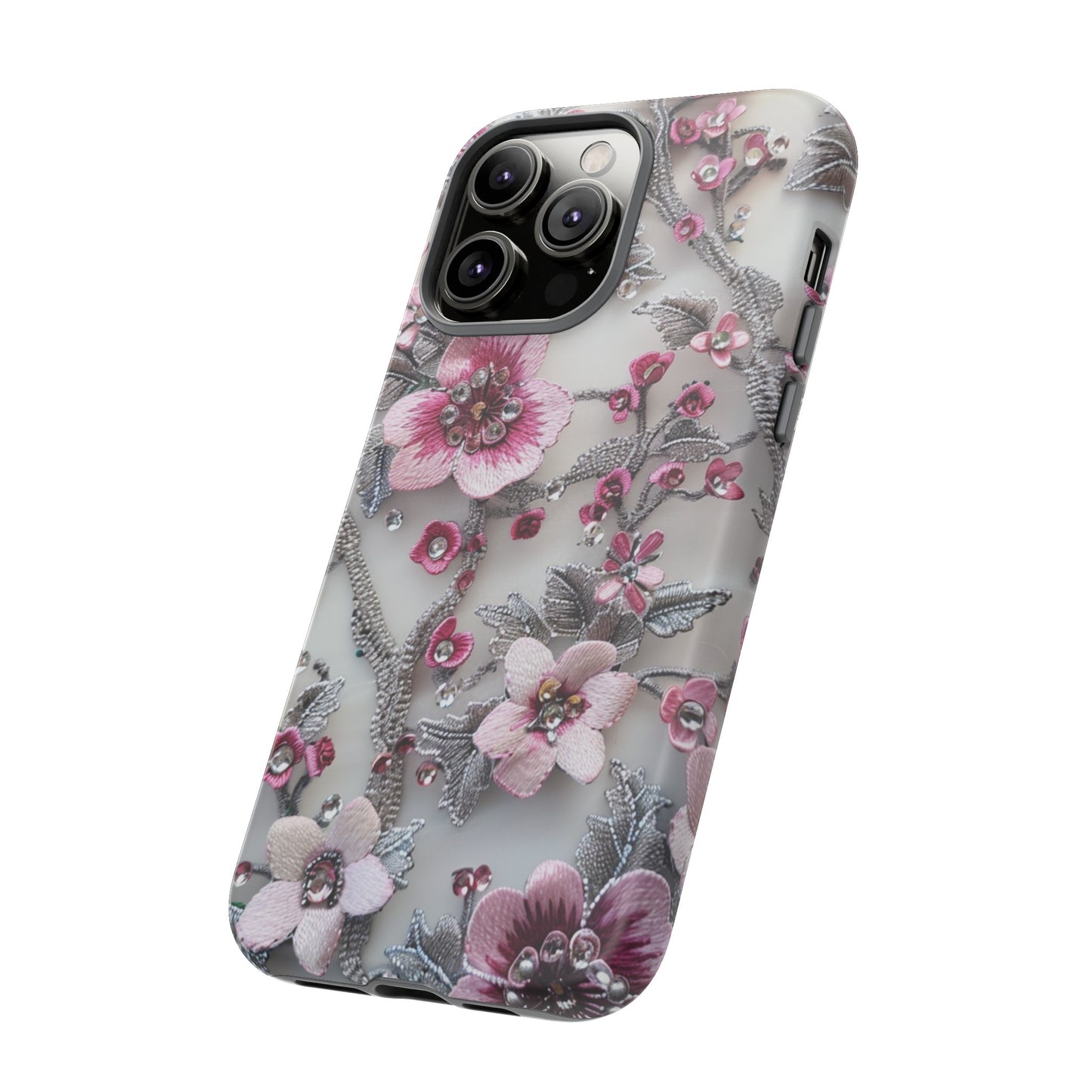 Coquette Aesthetic Floral Art iPhone 12 Case