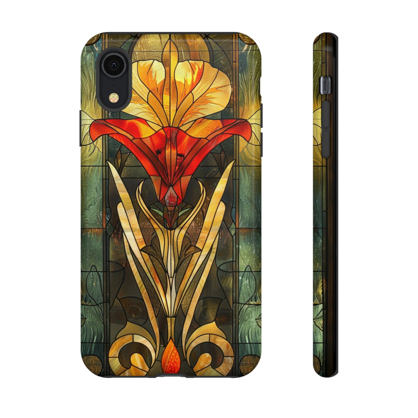 Art Deco Stained Glass floral Phone Case