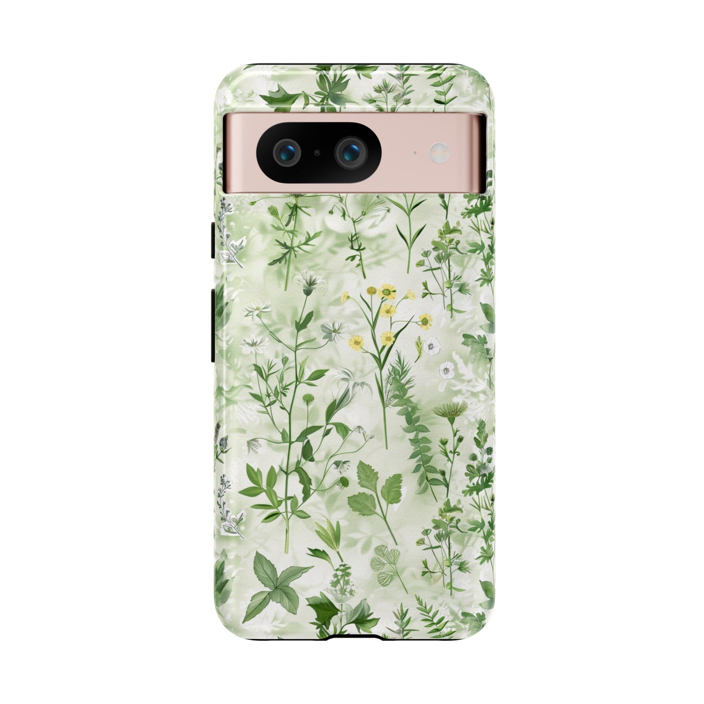 Floral Sage Green Wildflower Phone Case