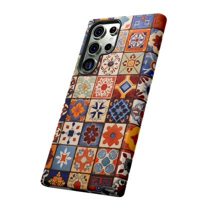 Mexican Tile Phone Case Fits all iPhone 15, Samsung and Pixel