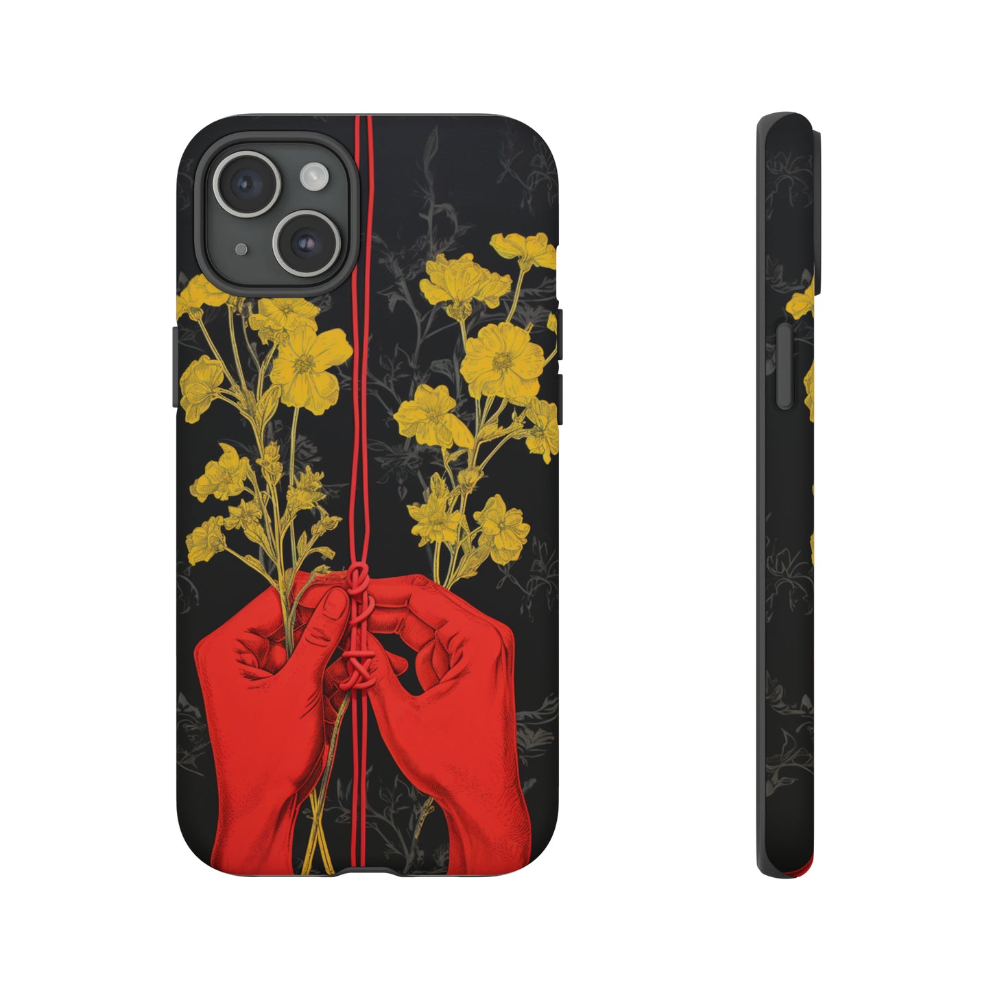 We Are All Connected Floral Phone Case