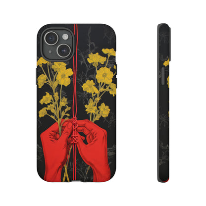 We Are All Connected Floral Phone Case