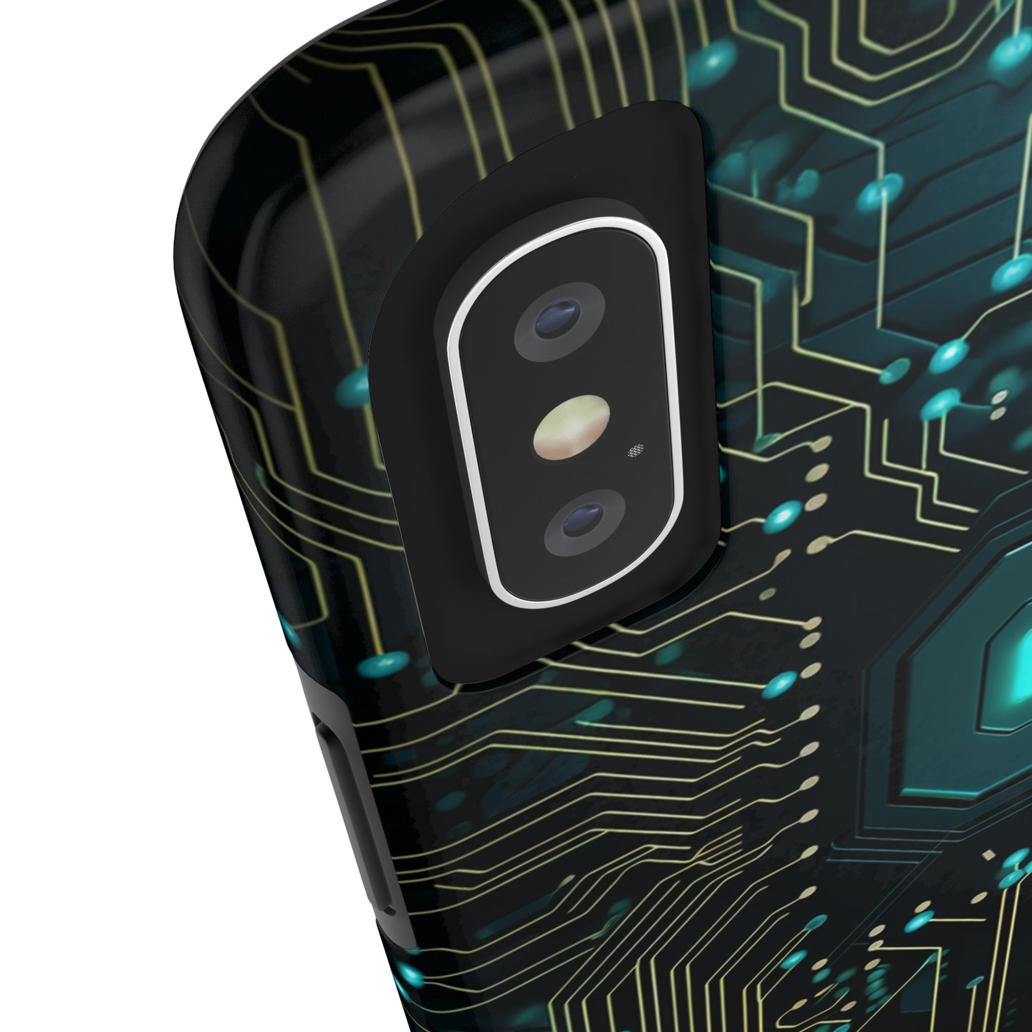 Neon Nexus: Cyberpunk Circuit Board | Futuristic Tech-Inspired iPhone Case