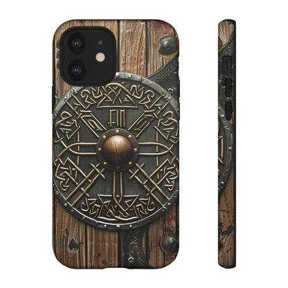 Viking Battle Shield Phone Case