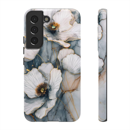 Flowers and Gold Phone Case