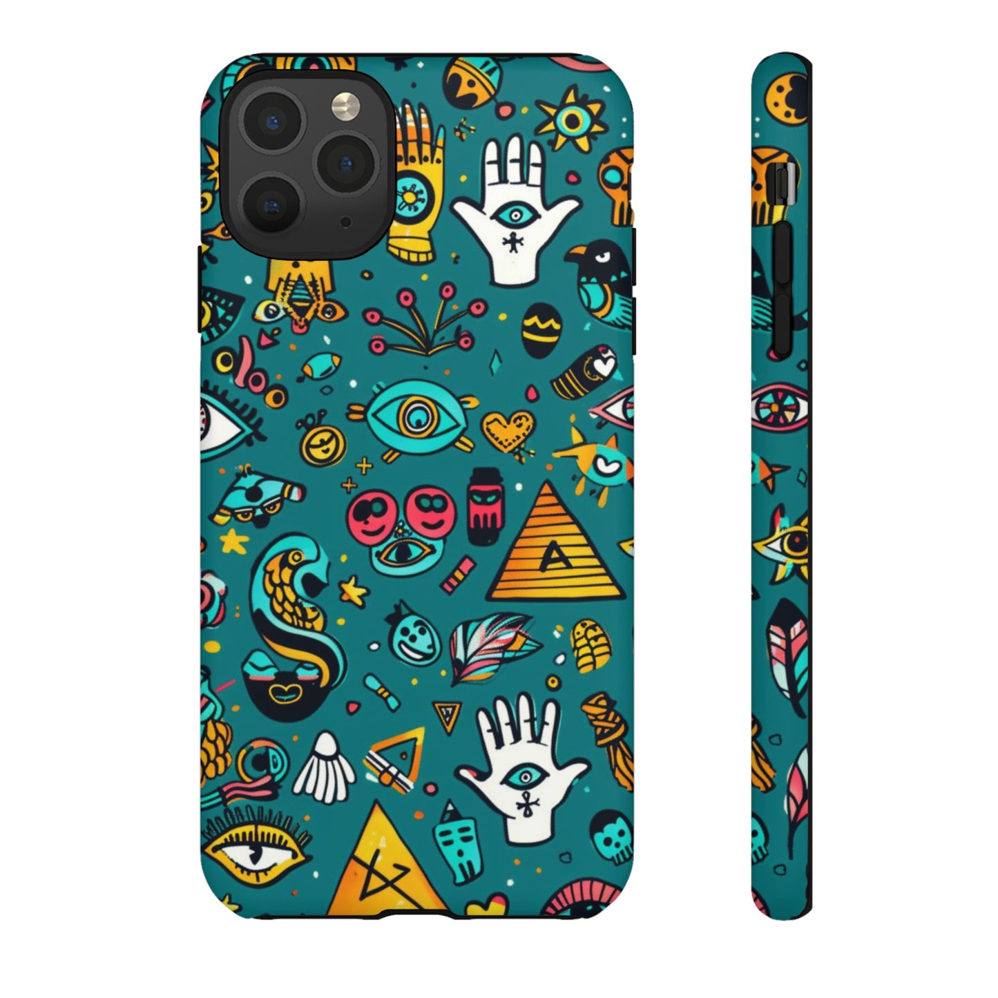 UFOs and Ancient Egypt Talisman Collage Phone Case