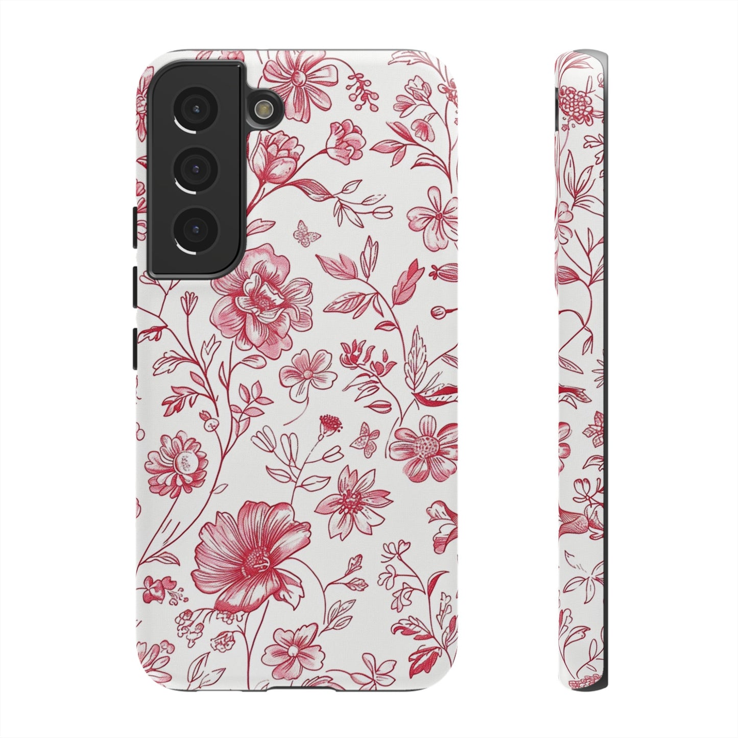 Pink Floral Wildflower Phone Case