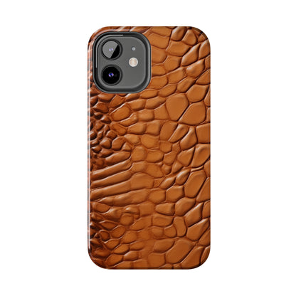 Faux Alligator Skin Textured look and style iPhone Case