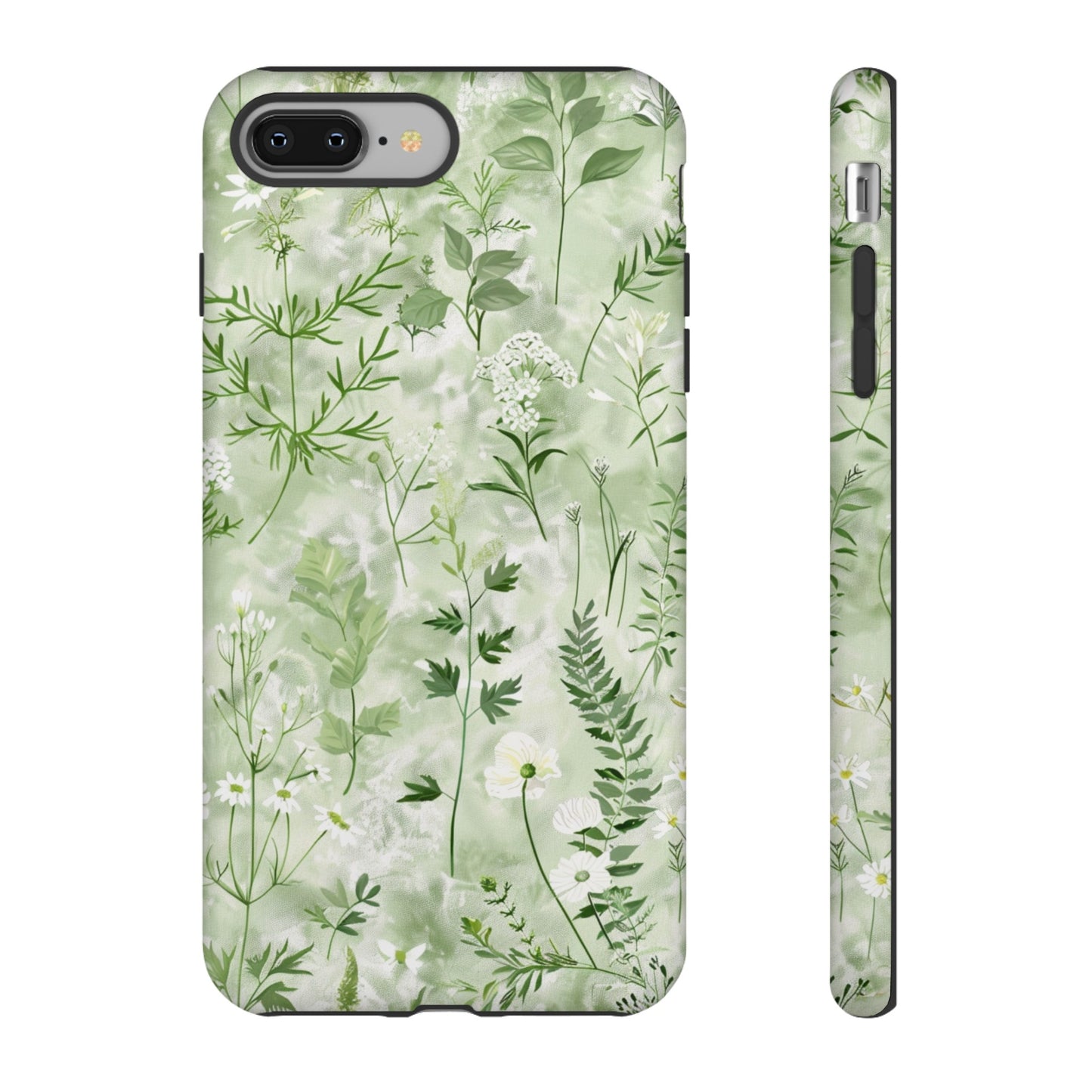 Floral Sage Green Wildflower Phone Case