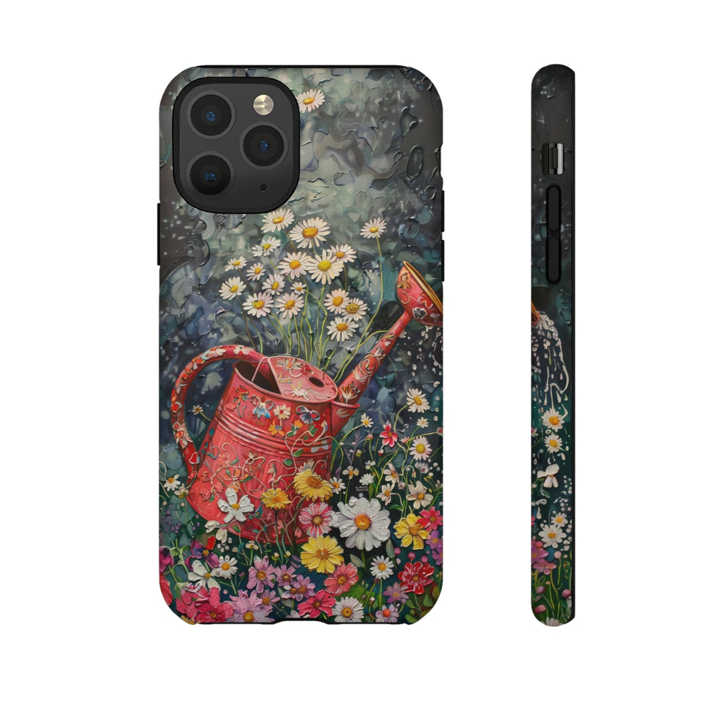 Flowers and Watering Can Floral Oil Painting Phone Case