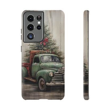 Christmas Pickup Truck Phone Case for iPhone