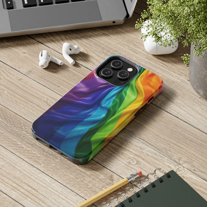 Gay Pride Rainbow Flag iPhone Case | Embrace Love, Equality, and LGBTQ+ Pride