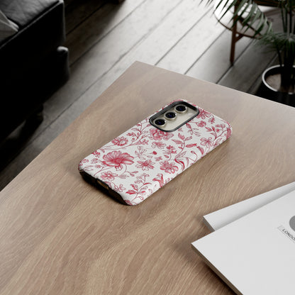 Pink Floral Wildflower Phone Case