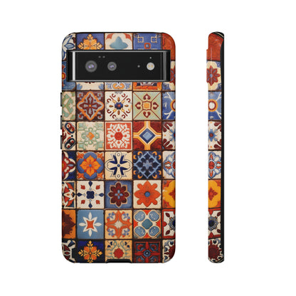 Mexican Tile Phone Case Fits all iPhone 15, Samsung and Pixel