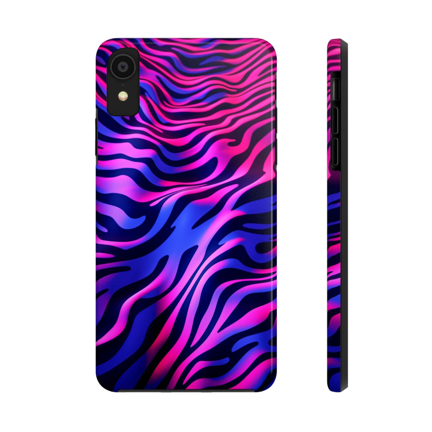 Wild Illusion: Trippy Tiger Stripes Mystique | Dynamic iPhone Case