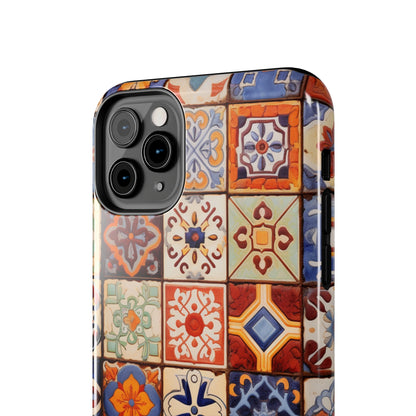 Mexican Tile Fits iPhone 14 thru 7 Case  | Embrace the Vibrant Culture of Mexico