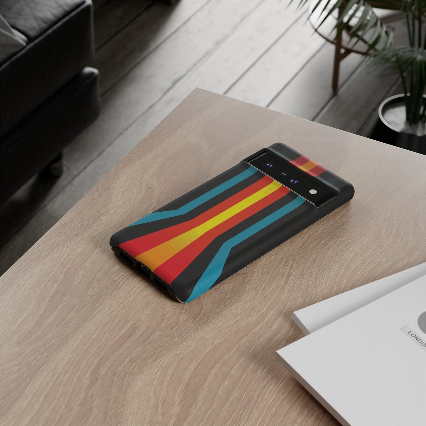 Retro Lines 1980s Flashback Phone Case