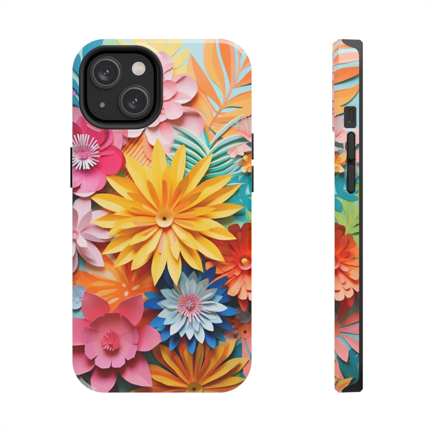 iPhone 12 Pro Max Artistry: Paper Floral Design – Crafted Elegance for iPhone 13 Pro and iPhone XR Enthusiasts