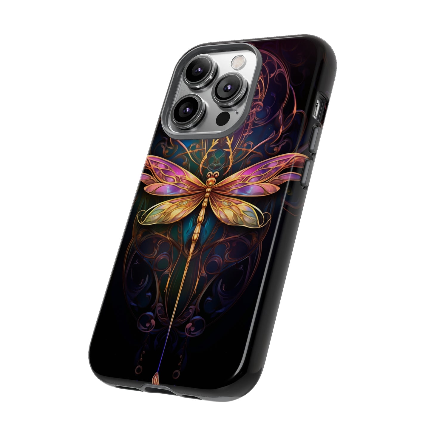 Art Nouveau Dragonfly - A Timeless Symbol of Elegance for Google Pixel, iPhone, and Samsung Cases