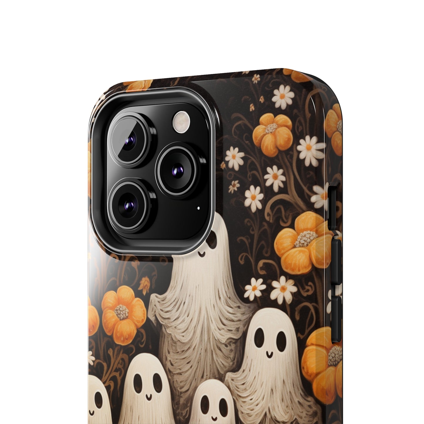 Ghostly Greetings: "Boo Trick or Treat" | Spooky Halloween Spirits iPhone Case