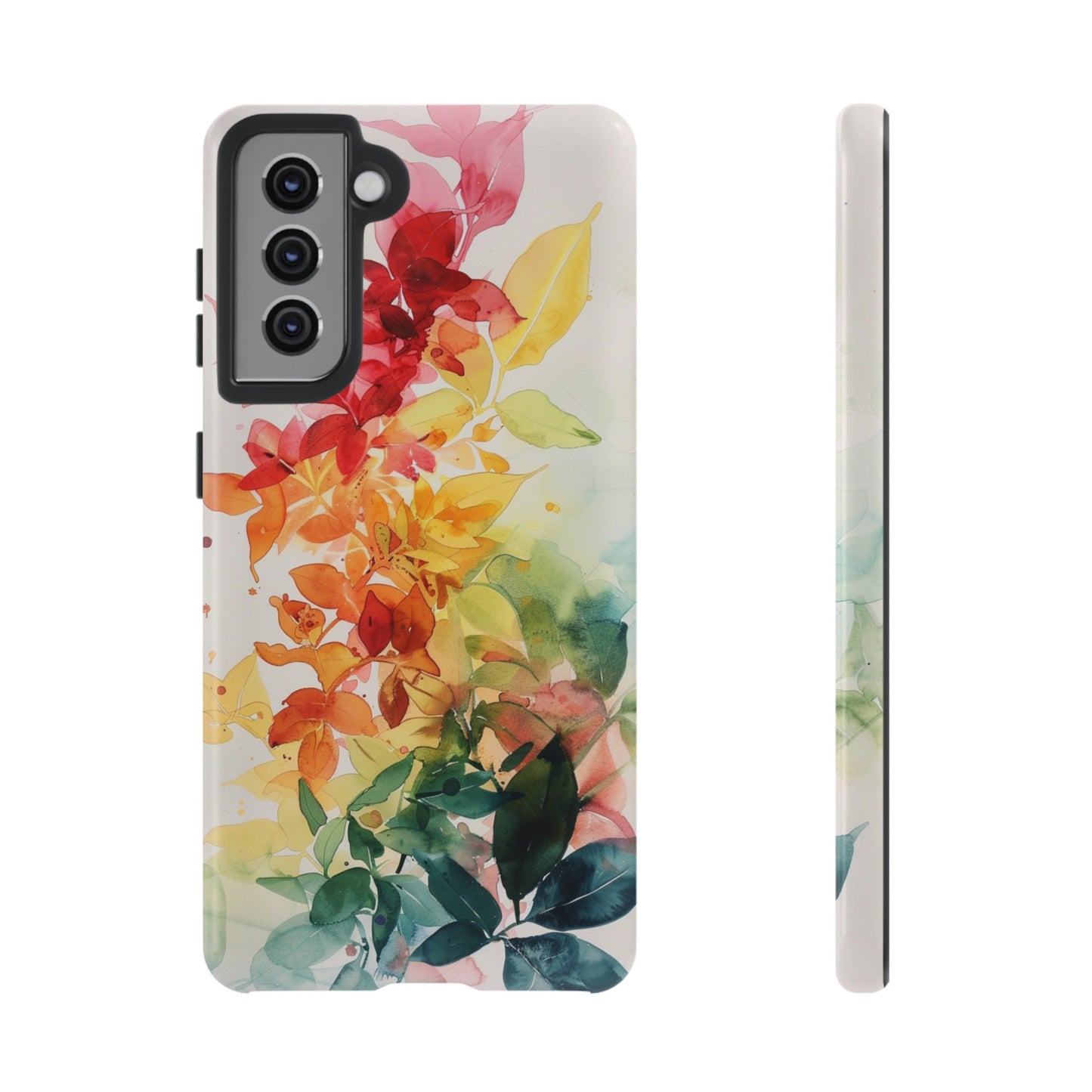 Floral Watercolor Painting iPhone 15 Case