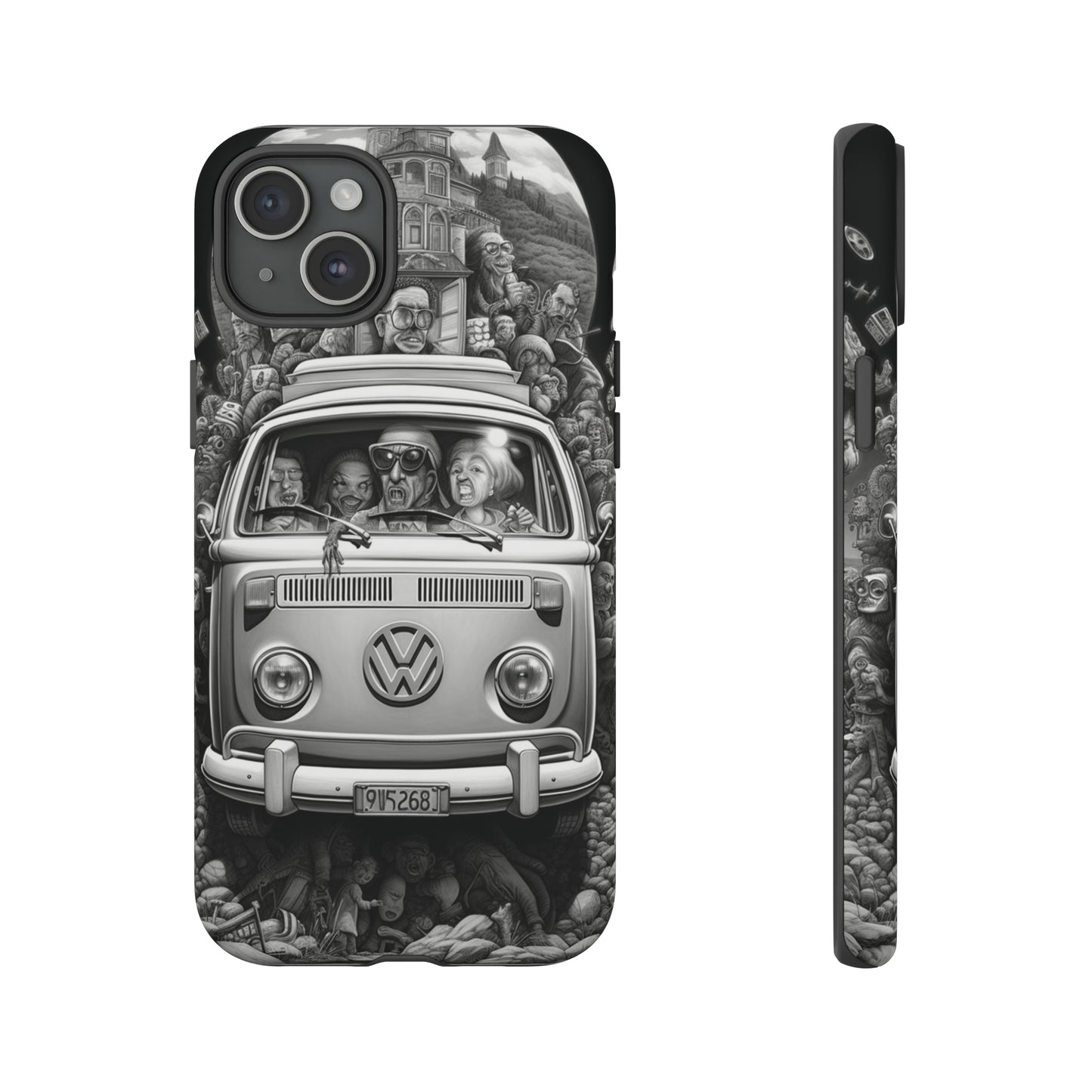 Vintage VW Camper Van iPhone Case