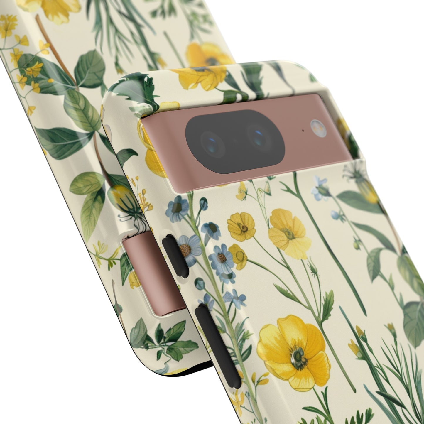 Floral Sage Yellow Wildflower Phone Case