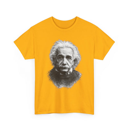 Albert Einstein Genius Physicist Retro Art T Shirt Iconic Science Graphic Tee