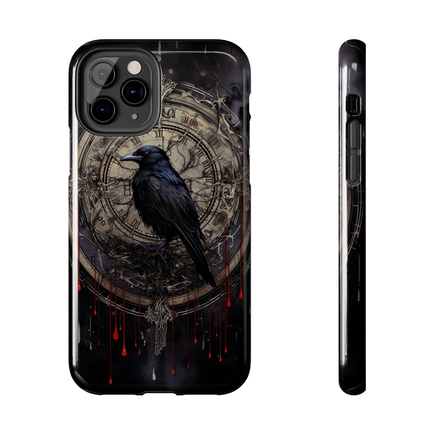 Nevermore Edgar Allan Poe iPhone Case | Embrace the Haunting Beauty of 'The Raven'