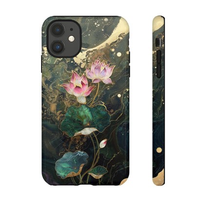 Lotus Floral Zen Art Phone Case