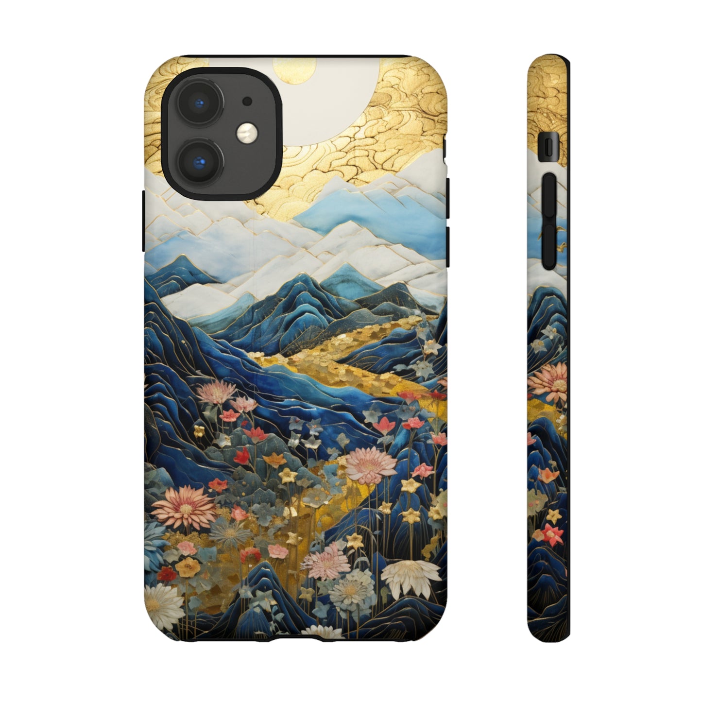 Chiyogami Floral Tough iPhone Case Japanese Boho