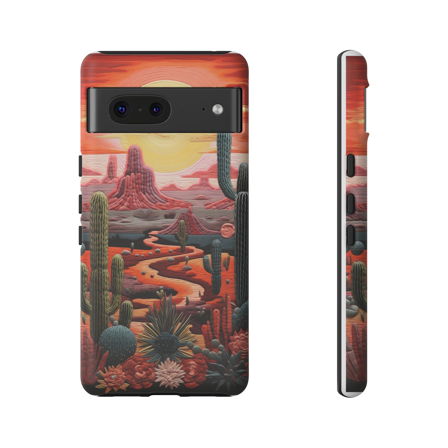 Cactus Desert Sunset Phone Case