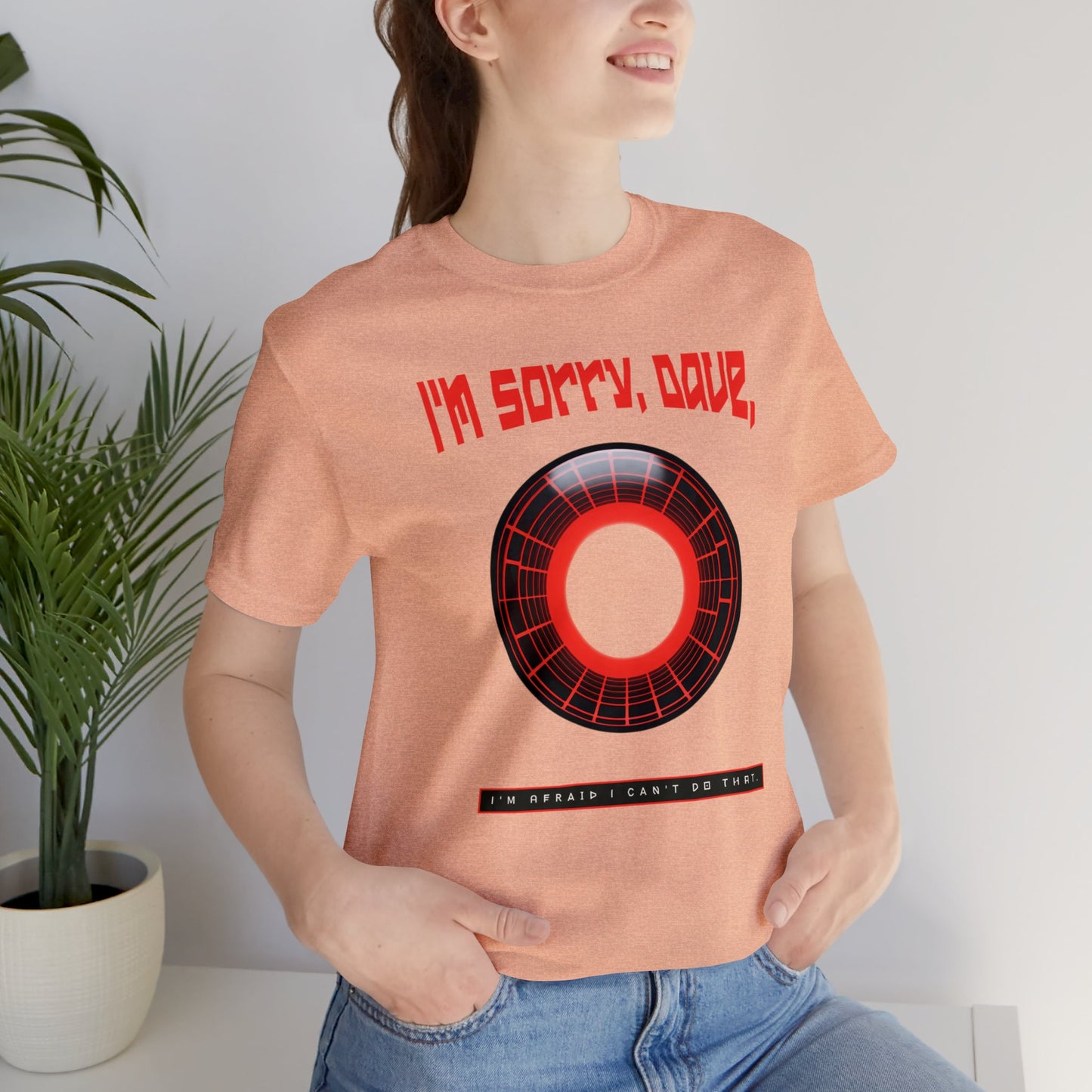 2001: A Space Odyssey Quote Tee - Classic Sci Fi Unisex Cotton Shirt with Iconic AI Line t-Shirt