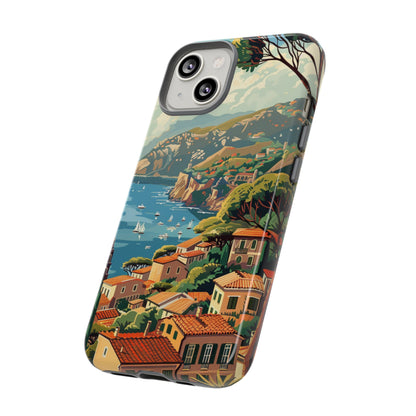 Vintage landscape art cover for Samsung Galaxy S24