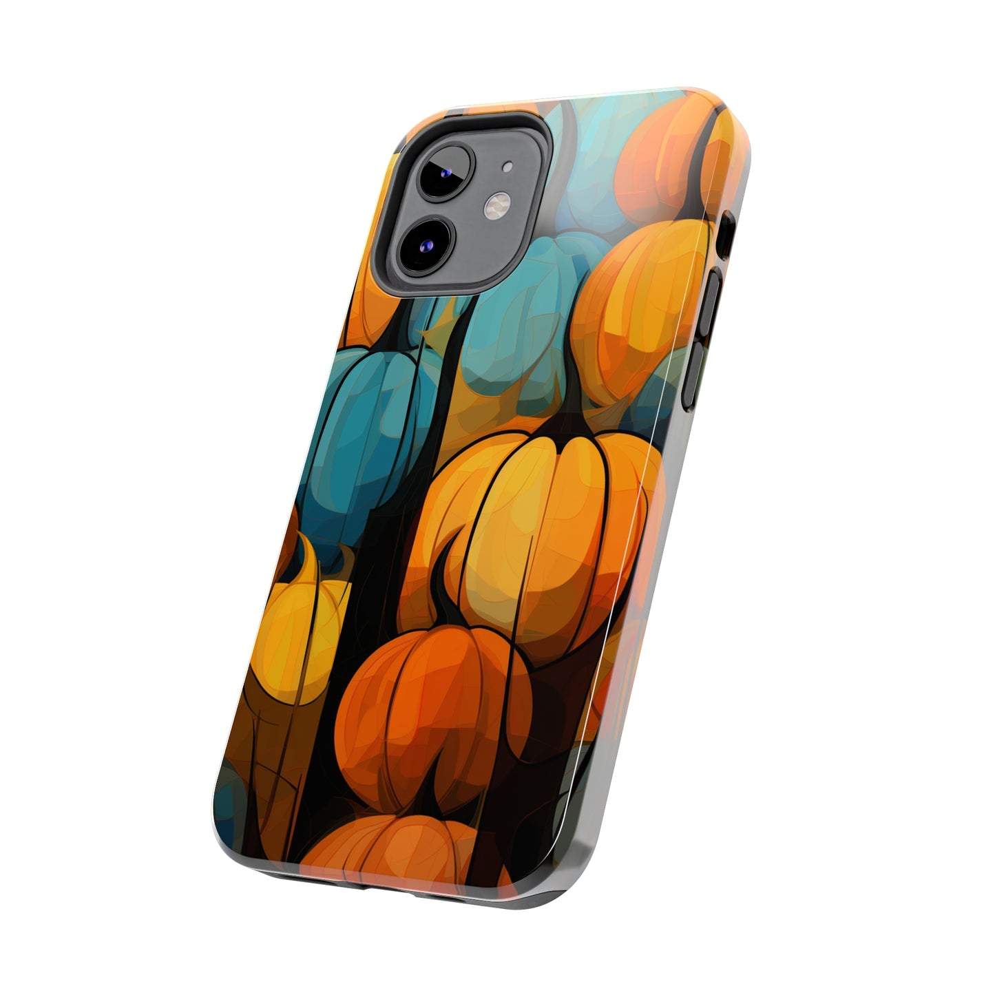 Halloween Fall Pumpkins iPhone Case | Embrace the Spooky Autumn Vibes