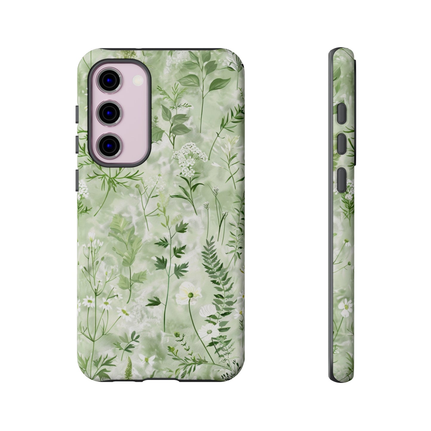 Floral Sage Green Wildflower Phone Case