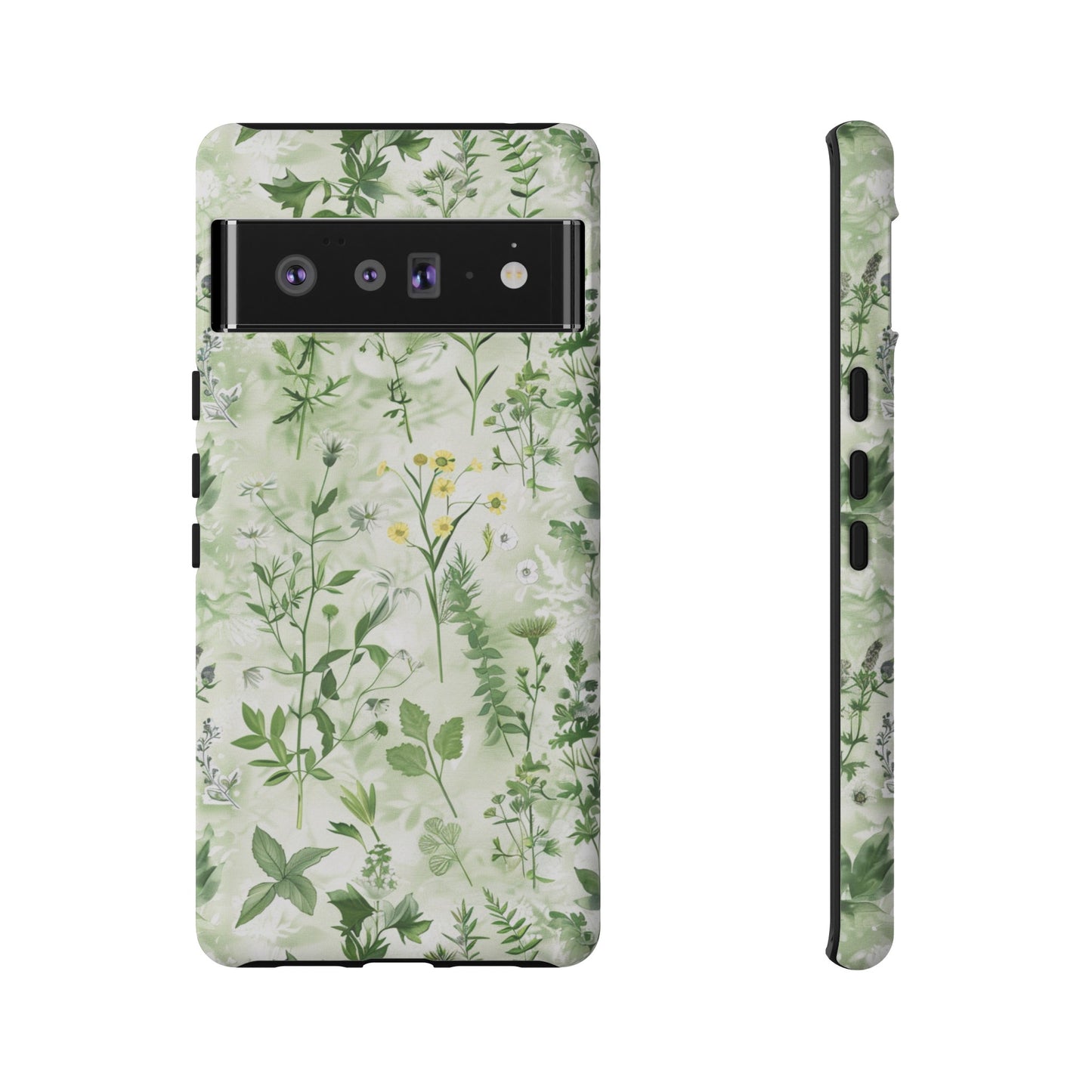 Floral Sage Green Wildflower Phone Case