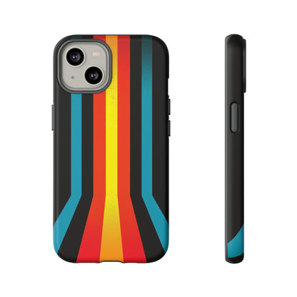 Retro Lines 1980s Flashback Phone Case