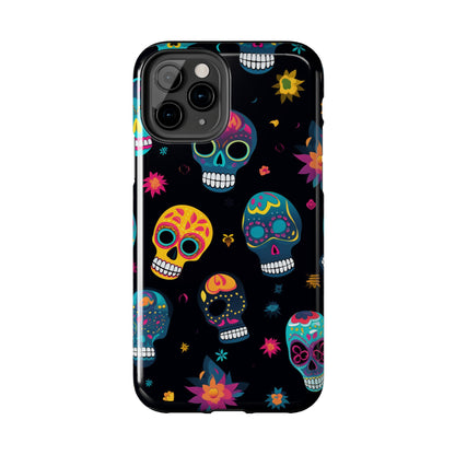 Sugar Skull iPhone Case | Day of the Dead Elegance for Apple iPhone Models